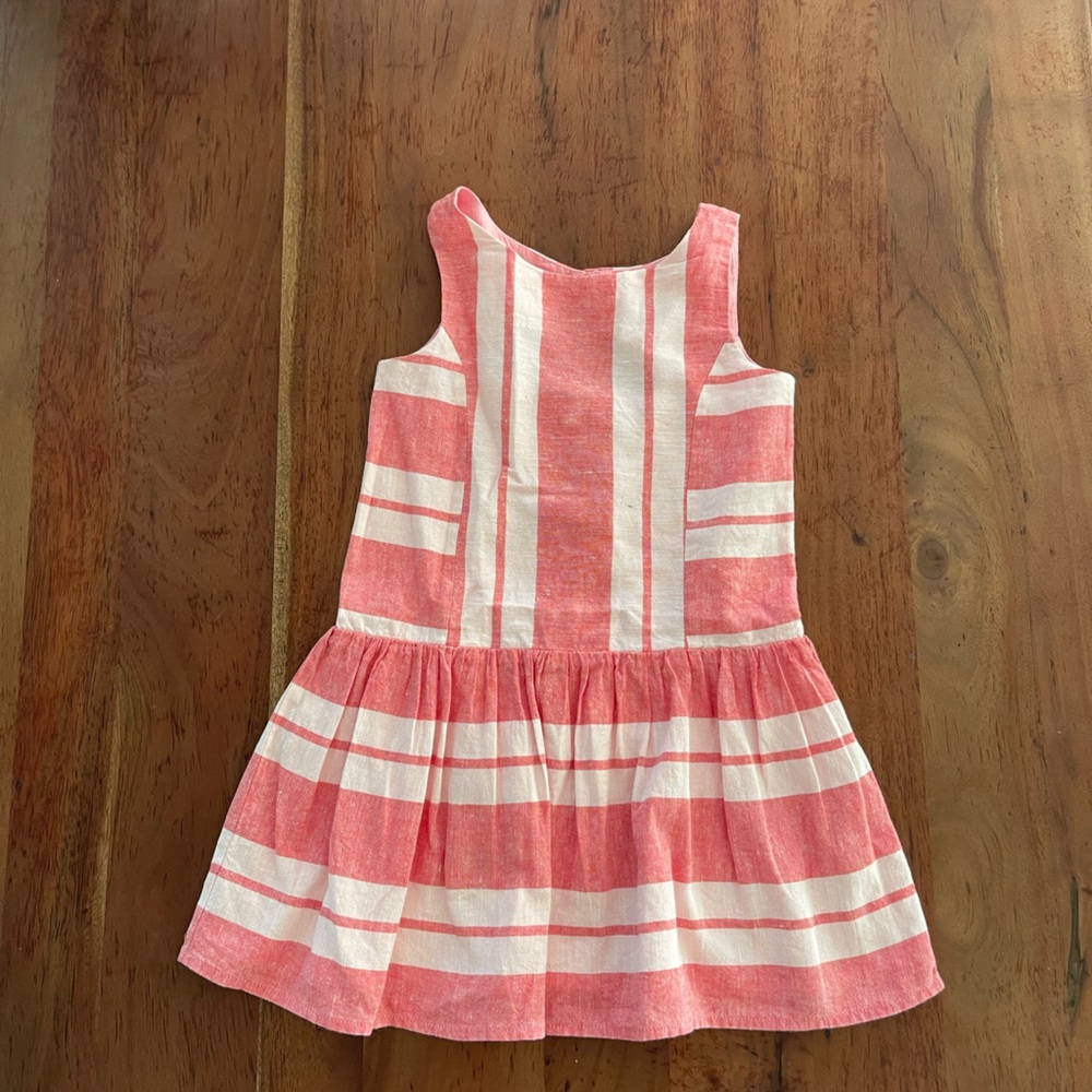 Janie and Jack linen and cotton dress size 4